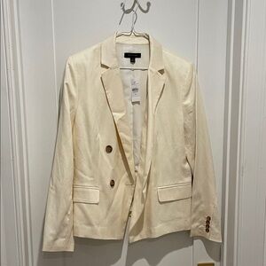 Ann Taylor Women's Cream Blazer